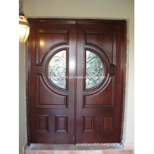 Hot Sale Finished Solid Wood Main Entry Doors Design